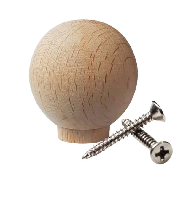 Ahşap Küre Kulp